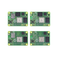 Módulo de Cómputo Original Raspberry Pi 4 (CM4) WIFI LITE 1GB 2GB 4GB 8GB RAM 0G 8G 16G 32G eMMC Placa Base IO con Disipador de Calor