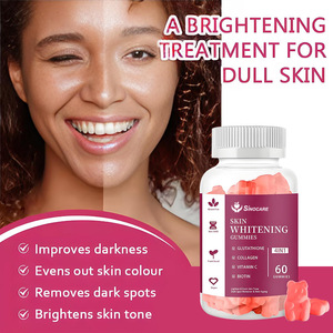 Gommose Sbiancanti per la Pelle OEM, Miglior Integratore per Schiarire e Uniformare il Tono della Pelle, Rimuove le Macchie Scure, con Biotina e Collagene, Integratore Erboristico - Product Image 5