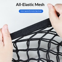 Sac de rangement unisexe transfrontalier pour poussette de bébé, filet de rangement double couche pour camping-car et chariot, rangement pour articles divers, fabriqué en Chine