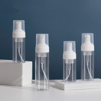 100ml 150ml 200ml blanc/clair récipient cosmétique PET plastique Lotion Mousse bulle mousse pompe bouteille pour savon liquide bain crème