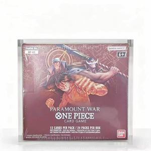 Boîte de boosters Pokémon en acrylique magnétique anti-UV, édition anglaise Ascended <span class=keywords><strong>Heroes</strong></span> 1ère édition, One Piece, pour TCG <span class=keywords><strong>Magic</strong></span> the Gathering - Product Image 1
