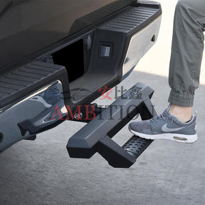 AMBITION Facile à installer, protection <span class=keywords><strong>de</strong></span> pare-chocs arrière <span class=keywords><strong>de</strong></span> remorque avec récepteur <span class=keywords><strong>de</strong></span> 2 pouces, compatible avec les voitures, les camions, les véhicules, le marchepied <span class=keywords><strong>de</strong></span> <span class=keywords><strong>remorquage</strong></span> - Product Image 4