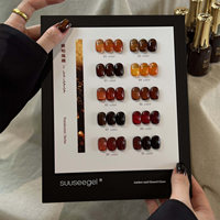 SUUSEEGEL 2026 Nouveau Kit de Gel UV Multicolore Effet Gelée 10 Couleurs Haute Qualité Non Toxique pour Salon de Manucure Vente en Gros ODM/OEM