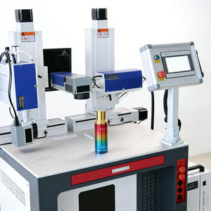 Marcador Láser UV de 2 Cabezales para Botellas de Envases Cosméticos, Solución de Integración de Recopilación de Datos para Marcado Interno de Códigos QR - Product Image 3