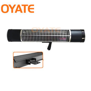 220V 1500W IR Trípode de piso halógeno Calentador infrarrojo Tubo de cuarzo Calentador eléctrico <span class=keywords><strong>Estufa</strong></span> de calefacción de piso colgante de pared - Product Image 4