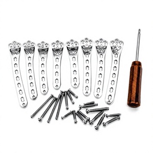 Kit d'instruments de fixation osseuse orthopédique avec plaques de compression verrouillables, qualité supérieure, en acier inoxydable chirurgical Medtrrust, certifié CE - Product Image 1