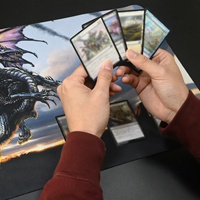 Tapis de jeu de rôle DND Dragon, grand tapis de jeu de table pour les jeux de rôle de table Dungeons and Dragons