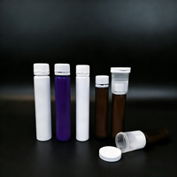 Tubes en plastique PP vides à double compartiment pour liquides oraux, flacon de médicament en plastique avec séparation liquide et poudre, à double compartiment