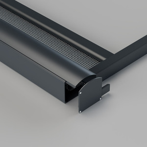 遮阳电动拉链轨道卷帘铝制室内遮阳百叶窗 - Product Image 6