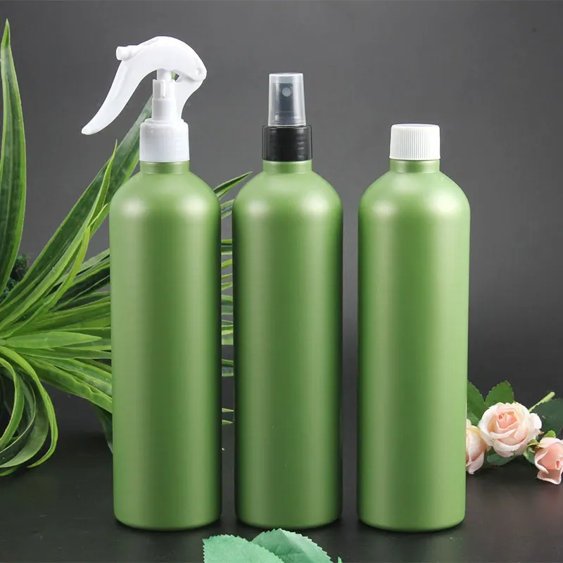 HDPE 500ml ultra ince sprey plastik şişe Nano fotokatalist şişe biyolojik enzim bahçe çiçek sprey şişe