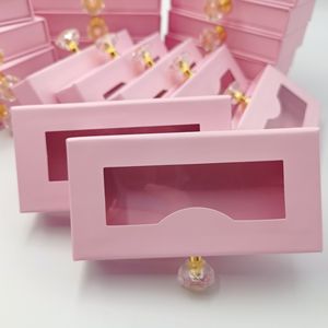 卸売空の高級ストリップラッシュボックスパッケージ偽包装ピンクラッシュボックス完全なストリップラッシュのためのプライベートロゴ - Product Image 2