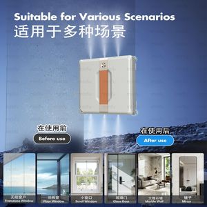 Mfw01 Window Cleaning Robot 120ml Automatic Streak Free Glass Cleaner With App Control And Remote - Product Image 3