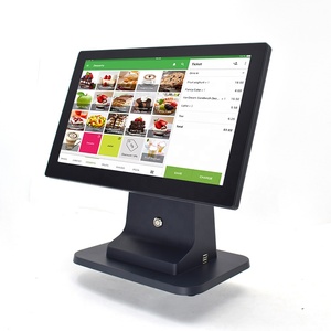 Tất cả trong một hệ thống POS bán lẻ 1080P Màn hình 15.6 inch tiền mặt đăng ký ngăn kéo nhà hàng máy POS - Product Image 2