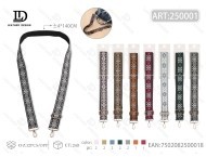 Correa de esquí tejida con hebilla dorada de nailon, duradera para equipo de esquí - Product Image 1