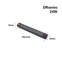 Fuente de Alimentación LED Ultrafina de Tamaño Mini, 12V 24V 100W, Conmutación Aislada, Múltiples Protecciones para Iluminación de Calles