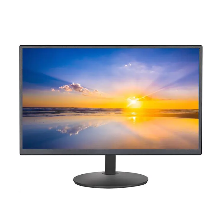 Monitor de tela lcd led computador, 15.4 / 17/ 18.5 / 19 / 20/ 21.5 / 22/24 /27 polegadas monitor de escritório tela de led monitores de lcd