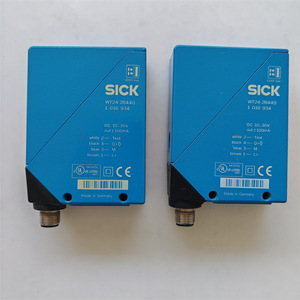 Sensor óptico de proximidad Sick WT24-2B440 de 1200 mm, CC 10-30 V, terminal de tornillo, fabricado en Alemania - Product Image 1