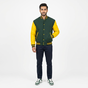 2026 New Arrival Top Selling Lettermen Varsity <b>Baseball</b> Stand Breathable Durable Fabric Low MOQ Personalized College <b>Baseball</b> - Product Image 1