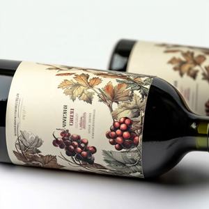 Bouteilles de 10 ml en verre texturé holographique durable pour réfrigérateur, imperméables, pour produits capillaires et corporels essentiels, impression personnalisée, 100 ml - Product Image 1