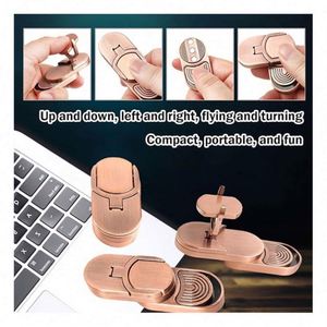 Set de Juguetes Antiestrés de Bolsillo, Mini Fidget Slug Gear y Slider para Aliviar la Ansiedad y Mejorar la Concentración en Movimiento - Product Image 5