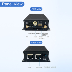 Routeur CPE LTE 4G industriel avec puce MT7628, 300 Mbps, WiFi 2,4 GHz, VPN, QoS, pare-feu, DC9-36V avec RS232, RS485 et 2 antennes externes - Product Image 1