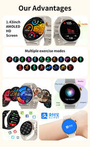 Nuevo Reloj Inteligente CY26 HD con Pantalla AMOLED 2025 para Hombre y Mujer, Llamadas Bluetooth, Asistente de Voz, NFC, Rastreador de Actividad Física, Función SOS - Product Image 2