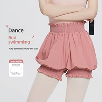 Shorts de ballet pour femmes, nouveau style, pantalon de danse trois-quarts, bloomers, vêtements d'entraînement de gymnastique, leggings, pantalon sculptant
