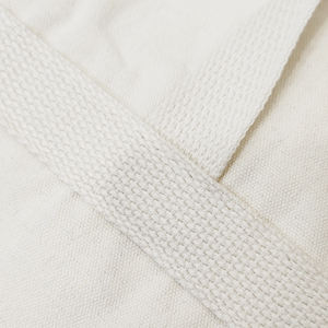 कस्टम मुद्रित गाउन कवर परिधान बैग भारी शुल्क धूल प्रूफ स्टोरेज हैंगिंग इको जिपर कैनवास सफेद कपास फोल्डिंग सूट बैग - Product Image 4