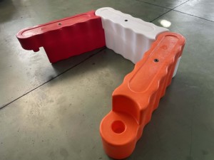 Bền nước Cát đầy an toàn giao thông chướng ngại vật nhựa đi-karting theo dõi <span class=keywords><strong>Stackable</strong></span> rào cản - Product Image 5