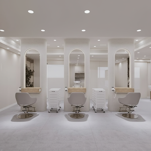 Modern <b>Foldable</b> Salon <b>Mirror</b> with LED Lights for Hotel Gym Bathroom Bedroom and Salon Use Glass Wall <b>Mirror</b> - Product Image 2