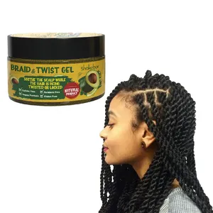 Shakebar Brand New Hair Braiding Private Labeling Lock And Twist Gel With High Quality