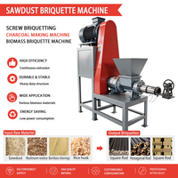 Presse à extrusion automatique à piston pour la fabrication de briquettes de charbon à économie d'énergie, pour usine de bois de fruit, prix bas, Kenya
