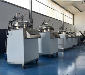 Sterilisator Otomatis Komersial Suhu Tinggi dari Baja Tahan Karat untuk Pengalengan Ikan dengan Mandi Uap 24000W - Product Image 4