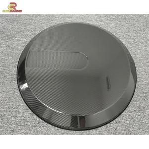 Cubierta de Neumático Trasero de Fibra de Carbono Seca para Clase G W463A W464, Compatible con G63 G500 G350 G550, Porta Llantas de Repuesto CF - Product Image 4