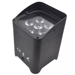 UPLIGHT LED de batería remota de 6x18W con luz LED de carga Flightcase para fiesta/Bar/Club/evento de boda - Product Image 4