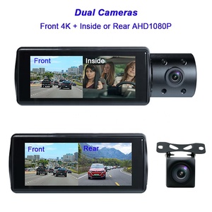 Meilleure vente <span class=keywords><strong>Amazon</strong></span> 3.16 pouces 3 canaux 4k Dash Cam avant et arrière et intérieur double caméra 4k 1080p Dash Cam <span class=keywords><strong>voiture</strong></span> Dash Cam - Product Image 6