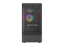 Boîtier de PC de jeu Micro ATX incurvé en maille, qualité supérieure, vente en gros d'usine, excellent rapport qualité-prix, AntarcChill