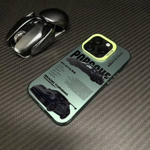 Funda para <span class=keywords><strong>iPhone</strong></span> 17 Pro con Diseño de Auto Deportivo de Anime, Grabado Láser, Compatible con Modelos 16/15/14/13/12/11/X Max, Material IMD, Superventas - Product Image 3