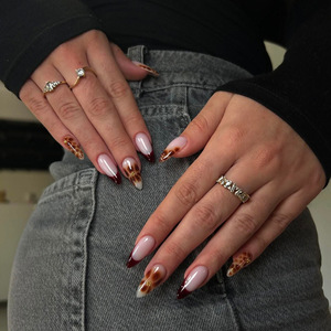 <span class=keywords><strong>Faux</strong></span> <span class=keywords><strong>ongles</strong></span> à presser en gros, <span class=keywords><strong>pas</strong></span> chers, de haute qualité, moyens, en forme d'amande, rouges, pour manucure, en acrylique, à <span class=keywords><strong>coller</strong></span> - Product Image 6