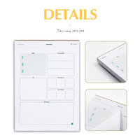 Bloc-notes professionnel 2027 en carton spirale avec impression personnalisée du logo et pages intérieures formatées pour planification quotidienne et hebdomadaire