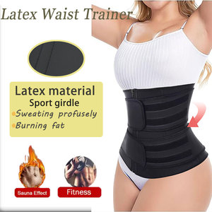 Biểu Tượng Tùy Chỉnh Latex Eo Cincher Huấn Luyện Viên Mồ Hôi Ban Nhạc Eo Huấn Luyện Viên Trọng Lượng Giảm Cân Eo Ban Nhạc Giảm Béo Bụng Ban Nhạc Với Hai Dây Đeo - Product Image 3