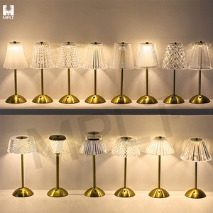 Có Thể Sạc Lại Pha Lê LED Không Dây Nhà Hàng Bảng Đèn Không Dây Khách Sạn Thanh Cảm Ứng Điều Khiển Bắc Âu Hiện Đại Bàn Di Động Ánh Sáng - Product Image 1