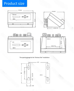 Controlador de Pantalla Digital de Acero Inoxidable Veidt IND331 33H100000T00301, Instrumento Toledo para Pesaje Preciso - Product Image 4