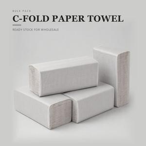 กระดาษเช็ดมือแบบพับ C-Fold บรรจุกล่องใหญ่ เยื่อไม้บริสุทธิ์ ซึมซับดี สีขาว สำหรับผู้จัดจำหน่าย - Product Image 3