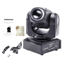 U'King 50W LED DJ faisceau motif secouant la tête effet de scène éclairage pour spectacle Concert fête KTV