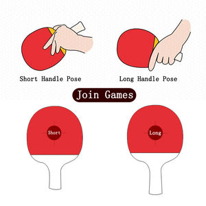 Regail ชุดแร็กเก็ตเทเบิลเทนนิสแบบประกอบไปด้วย,ชุดไม้ตีปิงปองแบบพับเก็บได้ + ไม้ตี2ชิ้น + ลูก4ลูก + กระเป๋าชุดไม้ตีปิงปองตามสั่ง - Product Image 5