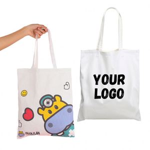 Sy8643 Customised Business Promotional Logo Printed Bag Cotton Canvas Handbag Pouch <b>Gift</b> Bags - Product Image 6