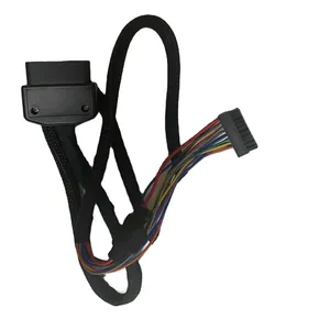 ยานยนต์ที่มีคุณภาพสูง16pin และ MX3.0-20pin OBD หญิงชายเชื่อมต่ออัตโนมัติ