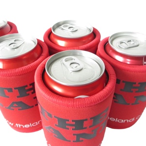 High Quality Neoprene Stubby Holder Sublimation Red Beer Sleeve Stubby Coozies Custom Stubby Holder - Product Image 2