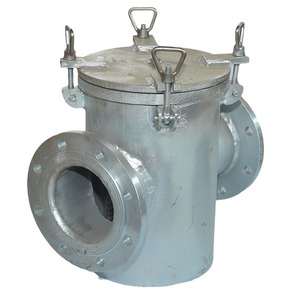 Vannes de retenue de type panier en acier inoxydable galvanisé de haute qualité, à bride marine, pour eau de mer, manuelles, grossières, Miston CBT497-94 - Product Image 3